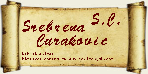 Srebrena Curaković vizit kartica